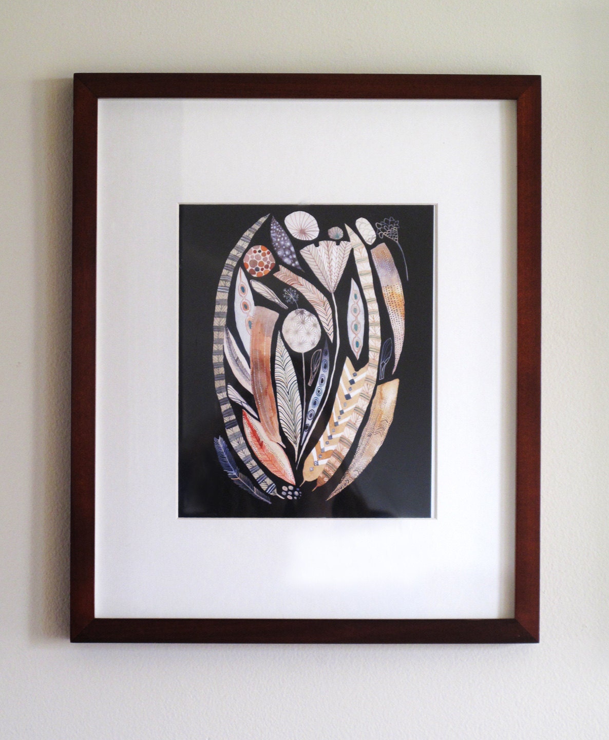 Feathers, Pods and Wings - Archival Print