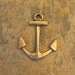 Bronze Anchor Pendant
