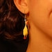 Novelty Rubber Chicken Earrings, Fun and Goofy Accessory