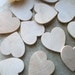 Reserved for Lichelle - 17 Wooden Heart Magnets - Maple Wood 3 inch - for Weddings, Showers, Save The Date Magnets or Place Card Holders