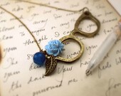 Beauty and Brains. Eye Glasses Necklace. Sweet Romantic Jewelry. Ophthalmologists. Optometrists. Opticians. Gift.