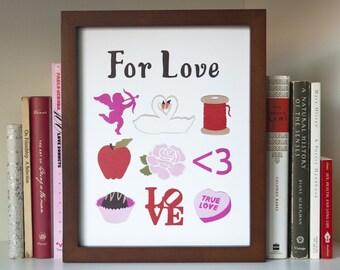 10 PRINT PARTY PACK / For Love