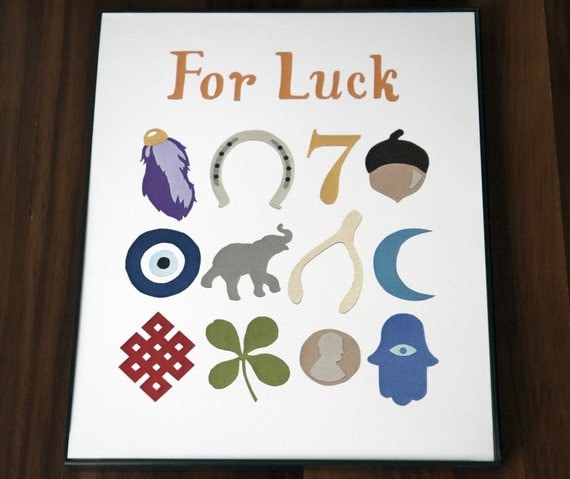 For Luck Print