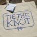 Tie the Knot Tote Bag, LAVENDER