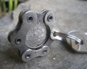 ReCycled KeyChain  -  Spare a dime..