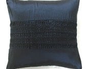 navy blue decorative throw pillow cover 18 inch cushion cover
