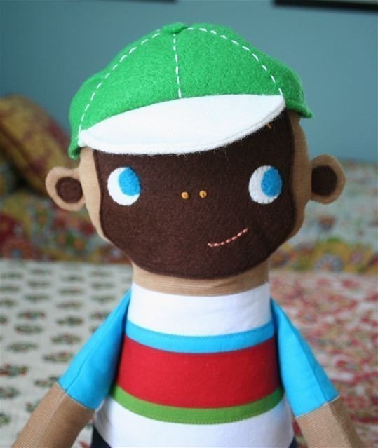 Mikey Monkey PDF printable pattern