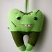Frankentooth hanging tooth pillow