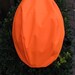 Safety Bright Orange Bicycle Helmet Cover Waterproof