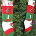 1950's Style Christmas Stocking