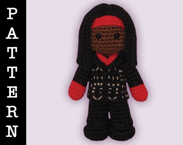 Crochet Pattern - Amigurumi Joanne Doll