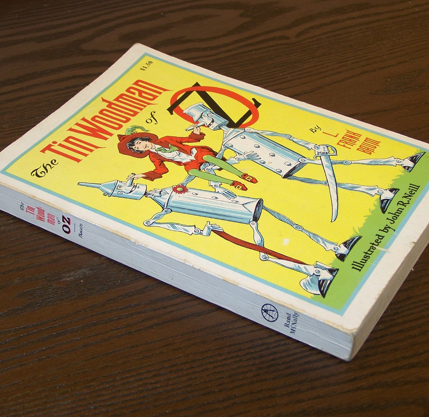Vintage The Tin Woodman of Oz Book