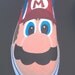 Hand Painted Mario and Luigi Vans Slip On Shoes