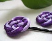 Mixed Bobby Pins - Shades of Purple