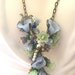 Diane Rose Victorian Floral Necklace Made to Order