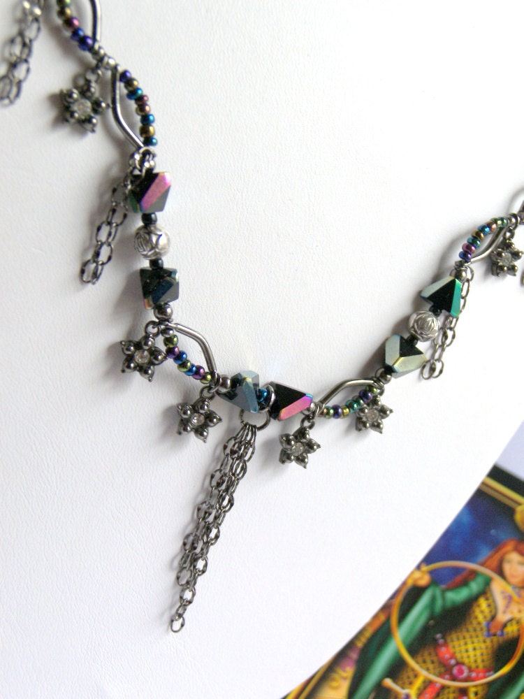 Empress Evening Star beaded Necklace