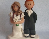 Wedding Cake Topper  Custom Wedding Cake Topper   Featured in Wedding Style Magazine