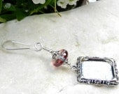 Wedding bouquet charm. Cranberry delight.