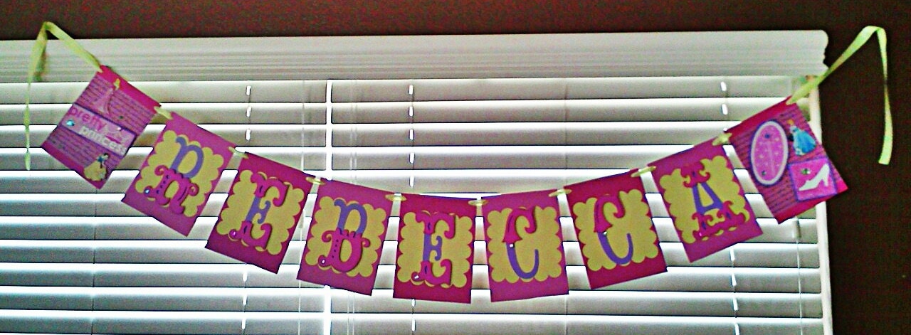 Custom Banner, Garland, Personalized