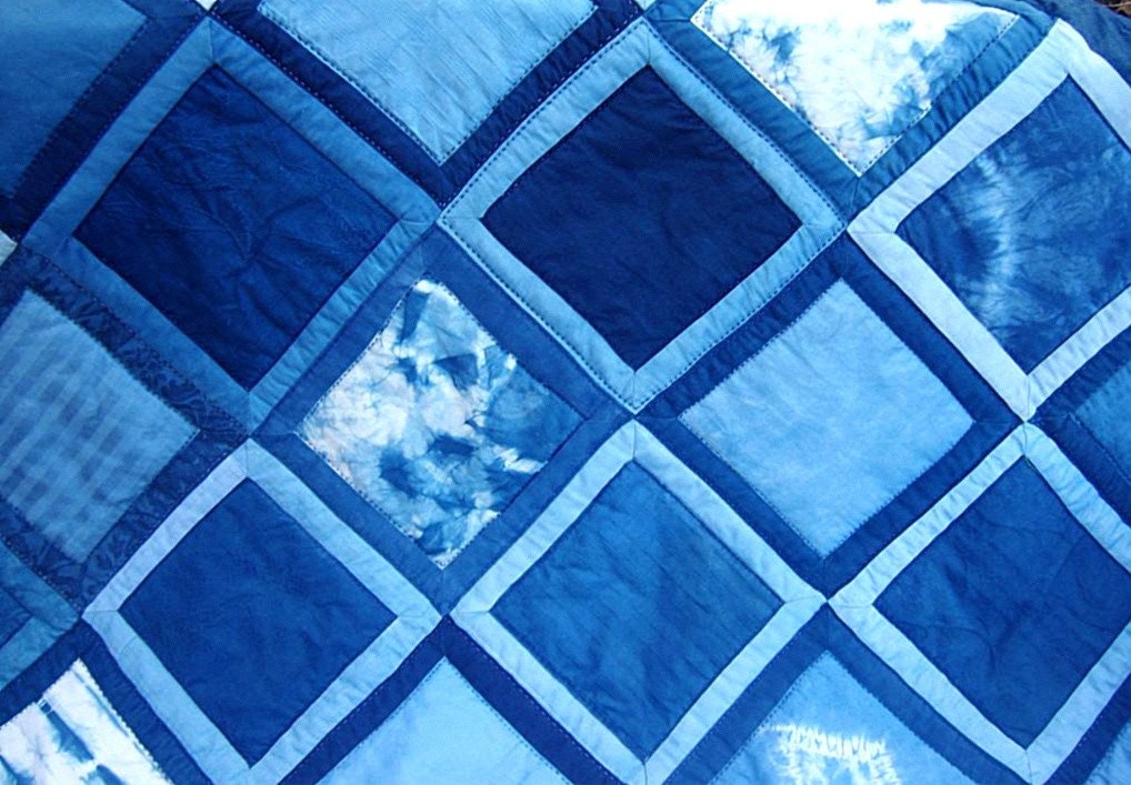 Quilt Indigo Windows