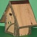 Adirondack Style Cedar Wood Birdhouse