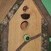 Adirondack Style Cedar Wood Birdhouse