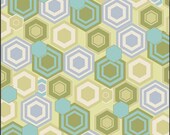 SALE Tile Reflections Butter Alhambra II Fabric by Art Gallery One Yard