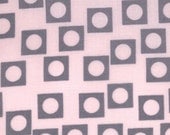 Play Dot Pink Grey 18506-18 Sherbet Pips by Aneela Hoey for Moda Fabric 1 yard