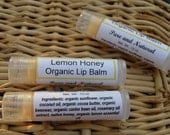 Lemon Honey Lip Balm, Organic