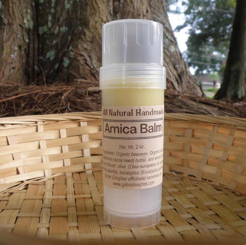 Arnica Balm, Unscented and Natural Push Up Stick-Two Ounce