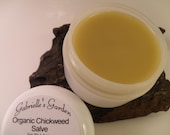 Chickweed Salve, 4 Ounce Jar, Organic Ingredients, Unscented