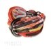 Boho Chic Bracelet Bangle Braided Fabric Cuff Jewelry Chunky Friendship Women Knot Tribal Boho Stack Bangles Bracelets Orange Red Gunmetal