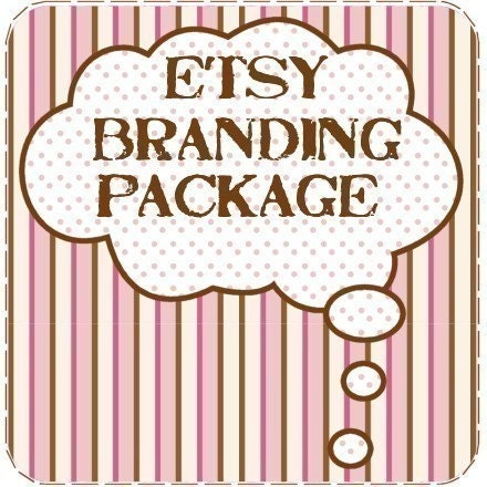 Banner Shop Business Set - Etsy Branding Package --- Banner, Avatar and Business Card Design -- xox