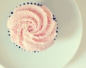 Cupcake Photography, fpoe, Bake Goods Photo, Sweets, White, Pink, Treat, Frosting, Swirls, After Dinner -Dessert- Black Friday Cyber Monday