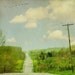 Country Photograph, Green, Hill, Landscape, Sky, Clouds, Dreamy, Wall Decor, Nature Photography -The Winding Road Home (8x8)