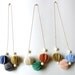 kuru maru felt ball necklace S size