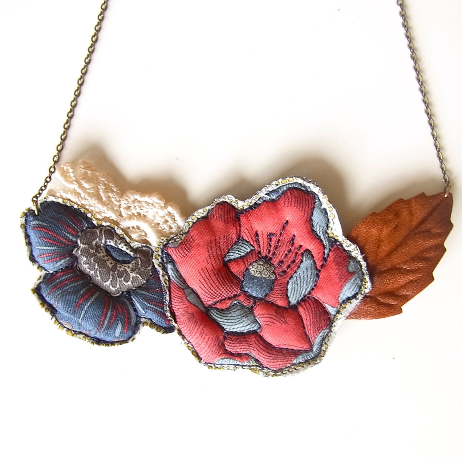 Nuno Hana Quilting Necklace A1