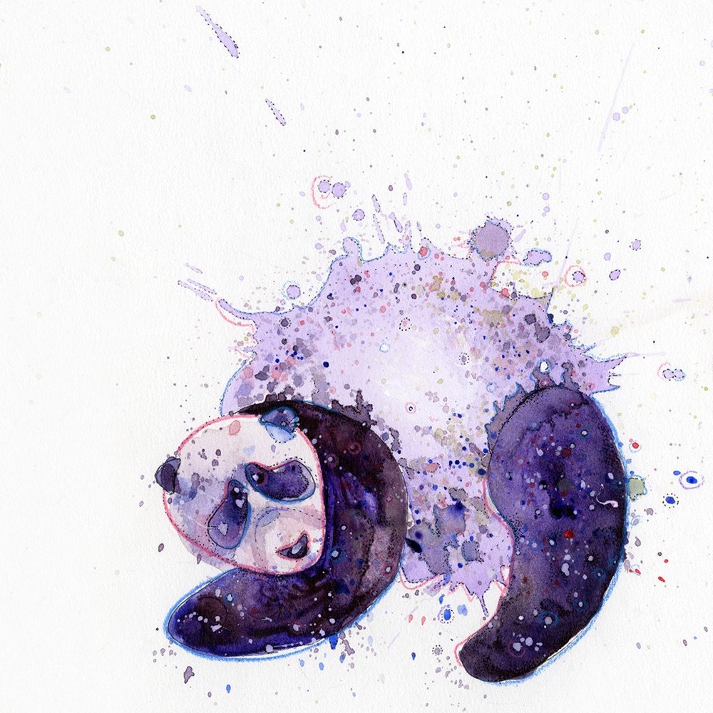 A Purple Panda