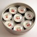 Cherry Marble Magnets-Set of 8