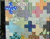 Plus Handmade Patchwork Quilt - Free Shipping USA