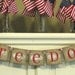 4th of July decoration FREEDOM Banner