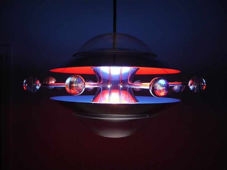 Space Age lamp VP Globe like Eames MOD Sputnik atomic
