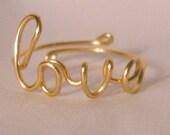 LOVE RING with adjustable band