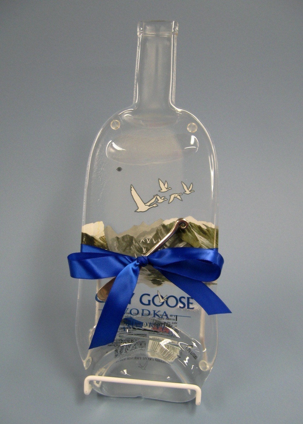 Melted Bottle Cheese Tray Giant Grey Goose