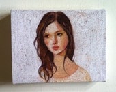 Jane / Tiny canvas print