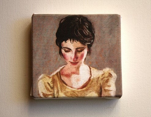 Naomi / Tiny canvas print