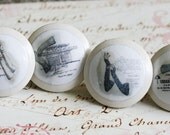 Vintage Knobs Mode Elégante 4 pc set