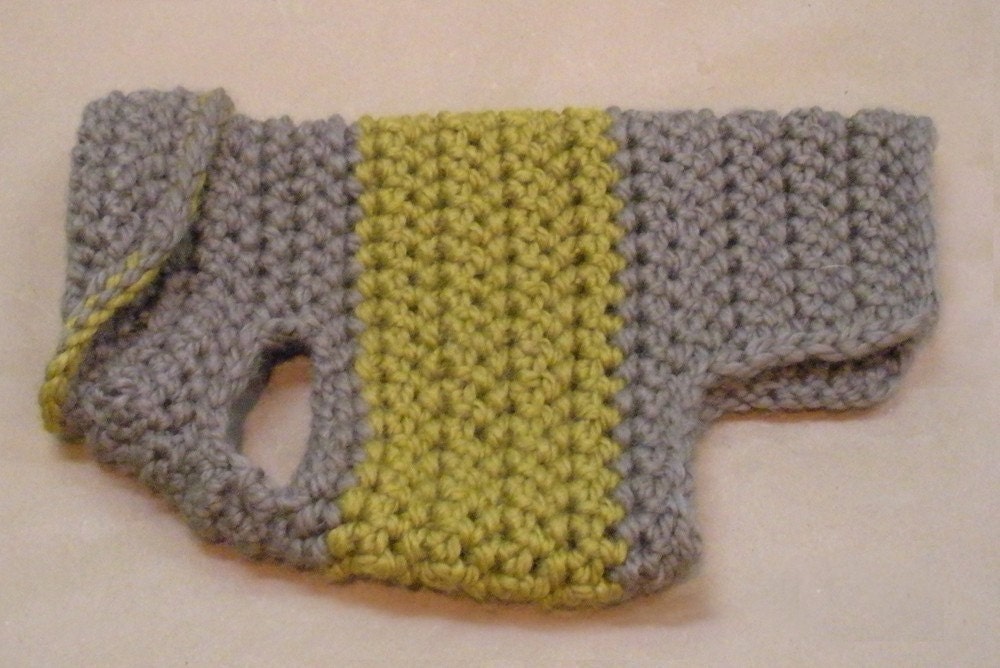 Toffee High Collar Dog Sweater Custom Size and Color Up to 35lbs
