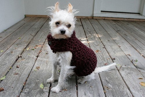 Ultra Warm and Thick Dog Sweater - Custom Size Up to 35 lbs