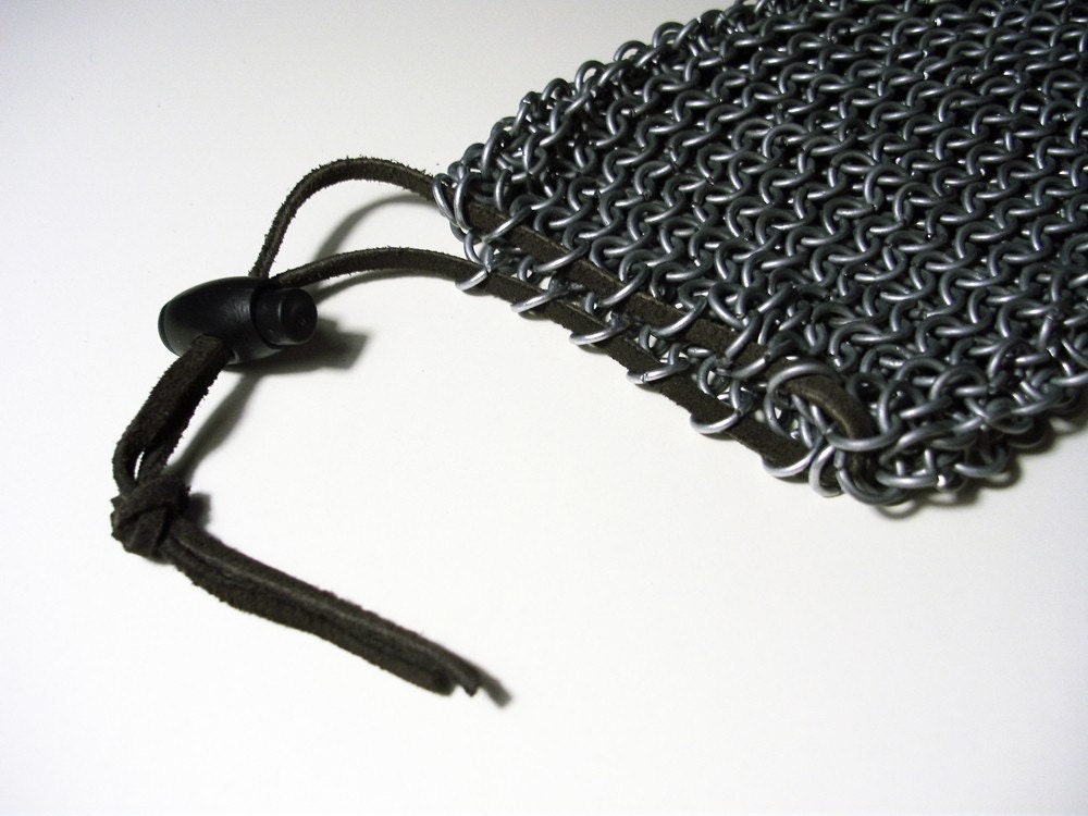 Chainmail Dice Pouch